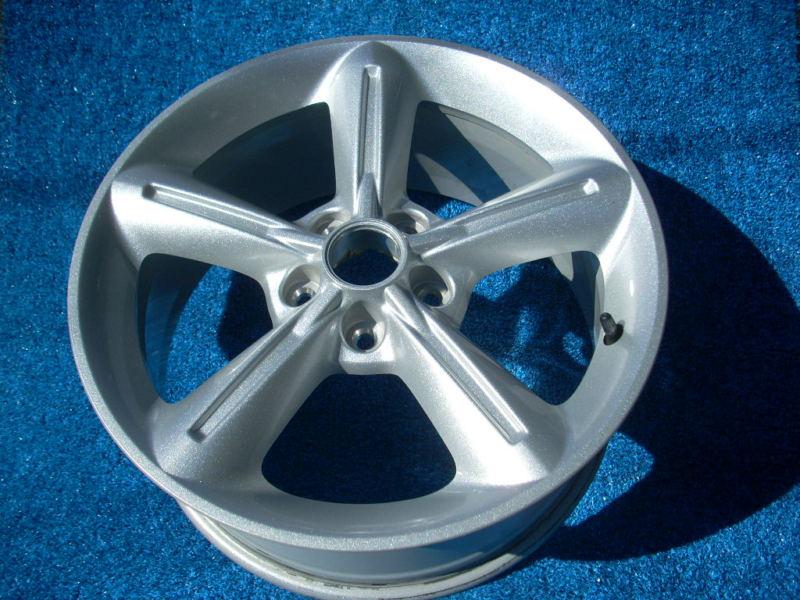 Ford mustang 10 - 11 18" rim factory alloy wheel - silver