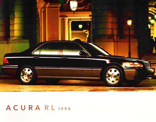 1998 acura rl special edition sedan brochure-acura rl