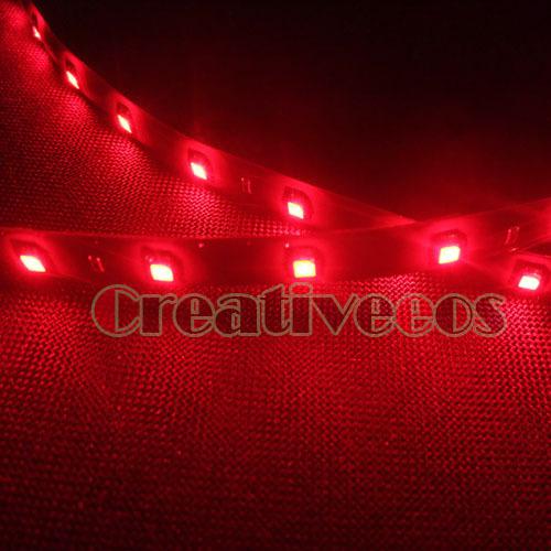 2*30cm 15smd 12" car truck flexible strip led light red