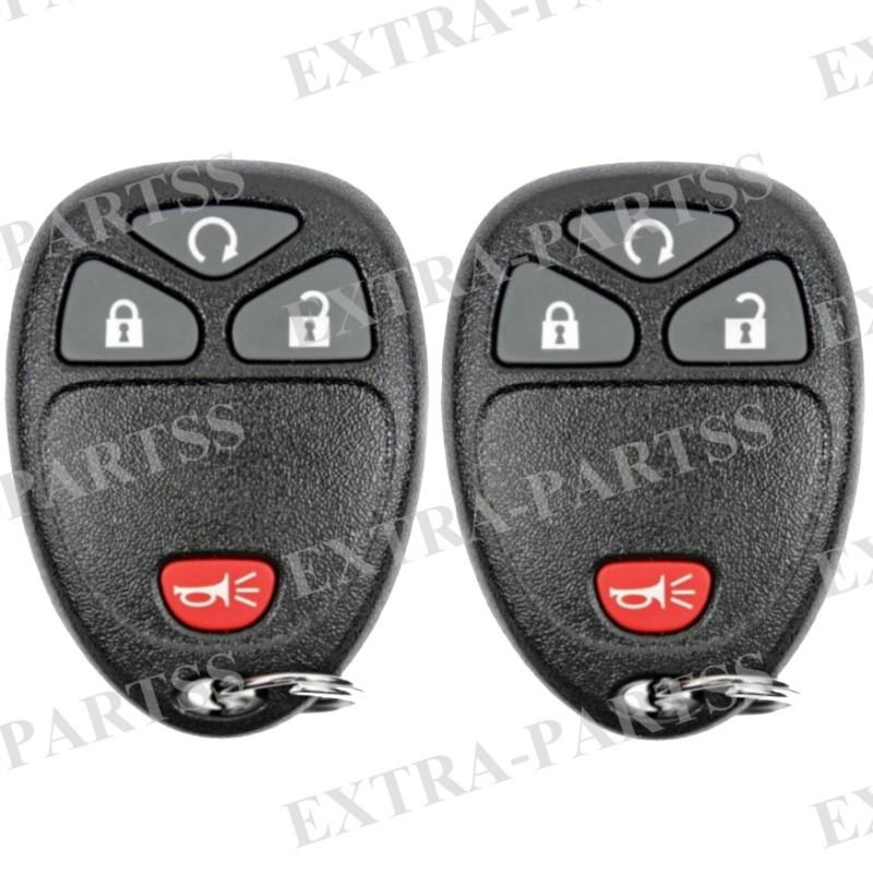 New pair gm chevy saturn buick keyless entry remote key fob transmitter alarm