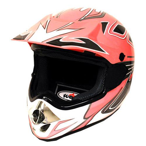 New adult motocross motorcross mx atv dirtbike helmet speeding pink s m l xl