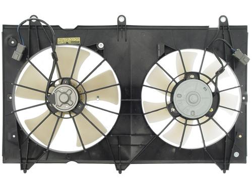 Dual fan assy 2005-03 accord denso design platinum# 2110535