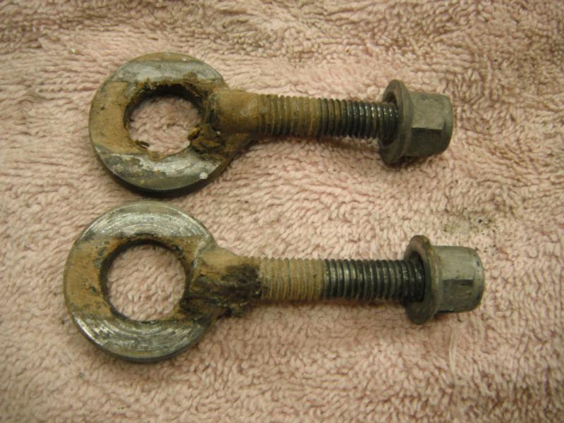 1983 husqvarna 430wr 430 wr chain adjusters  very nice ahrma vintage mx