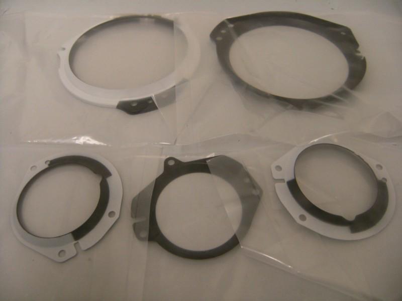 1967 1968 ford mustang instrument bezel lens set 5 pcs