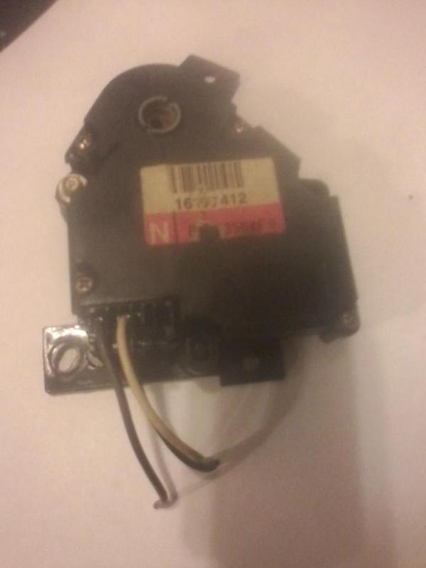 1995 chevy 1500 ac/heater actuator switch over great shape original gm parts