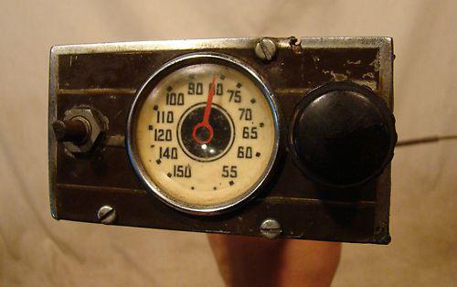1930s hot rat rod ford am radio remote dash control dodge chevy mopar  antique!