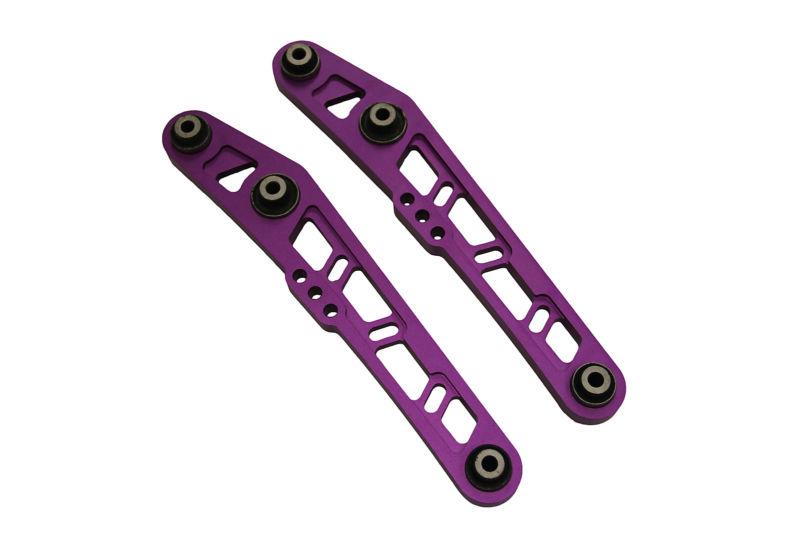 New design purple aluminum side rear lower control arm suspension eg dc2 ef eg6