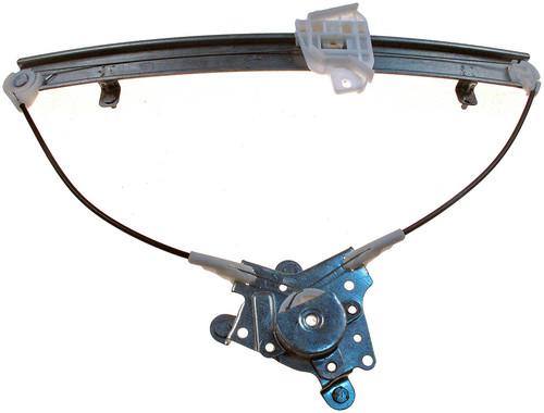 Window regulator, power w/o motor front left platinum# 1332016