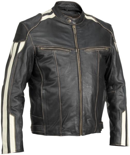 Buy River Road Mens Roadster Motorcycle Jacket Black 46 in Englewood ...