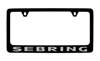 Chrysler genuine license frame factory custom accessory for sebring style 3