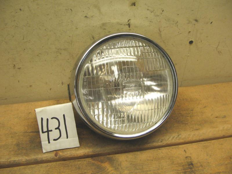 1972 yamaha ds7 rd 250 twin #431 headlight bucket and lens