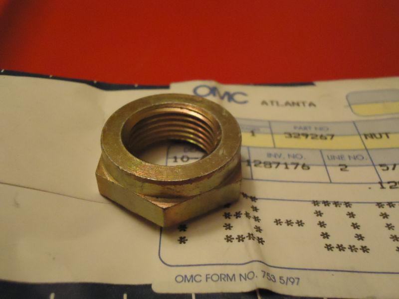 Johnson evinrude omc outboard flywheel nut 329267