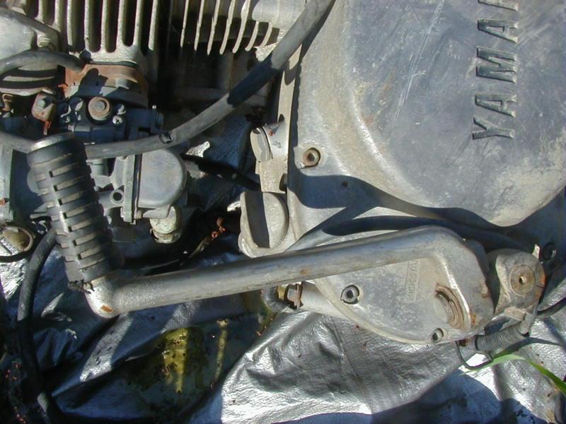 Xs 650 kick starter