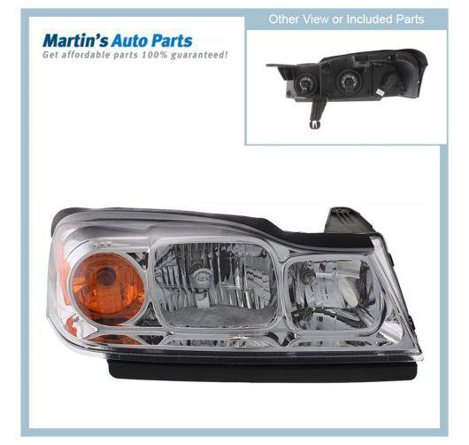 Gm2519143c clear lens new headlight lamp right hand halogen rh passenger side