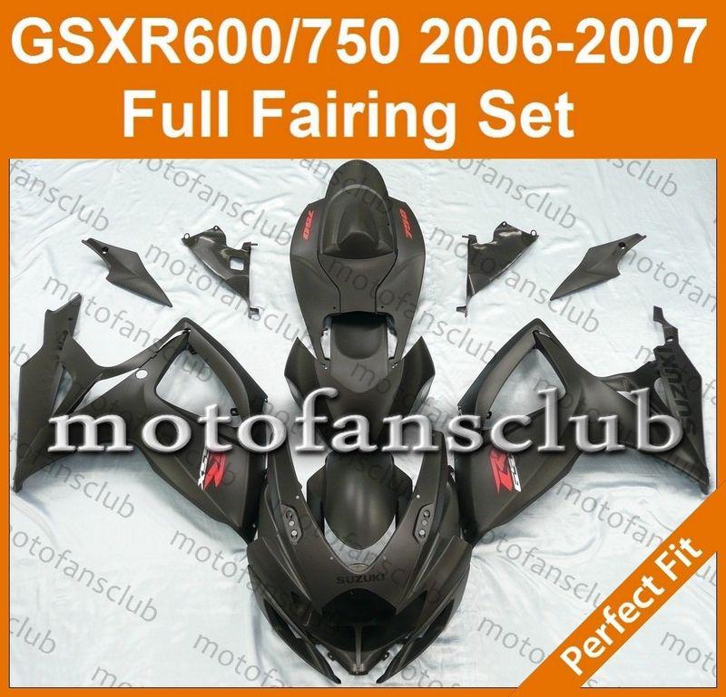 Fit suzuki gsxr 750 gsxr 750 06 07 gsx-r 2006 2007 fairing bodywork k6 #24 b