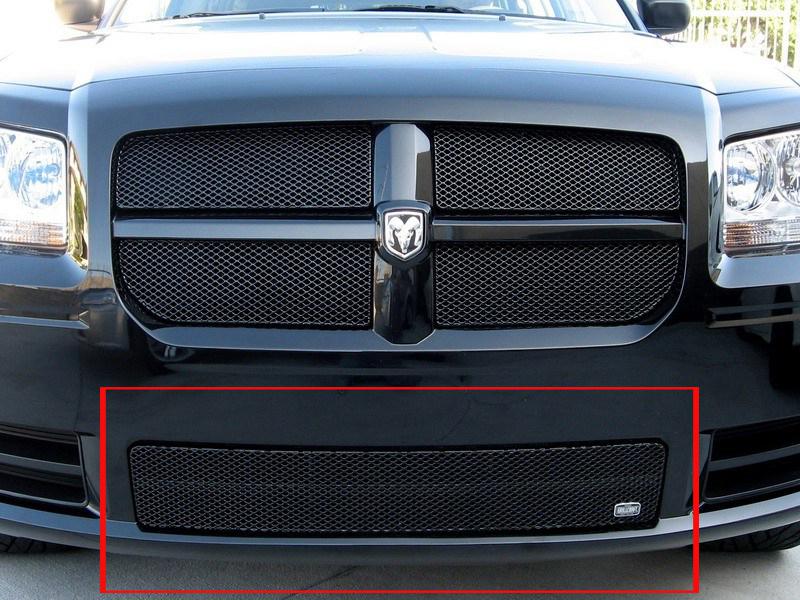 2005-2007 dodge magnum grillcraft  lower black grille  grill dod3051b