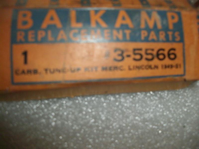 Vintage napa balkamp carb tune up kit for 1949-51 lincoln