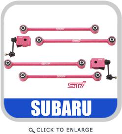 Subaru sti lateral link set impreza wrx, 2.5 rs, 2.5i