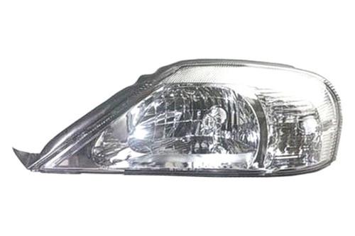 Replace fo2502168 - 00-05 mercury sable front lh headlight lens housing