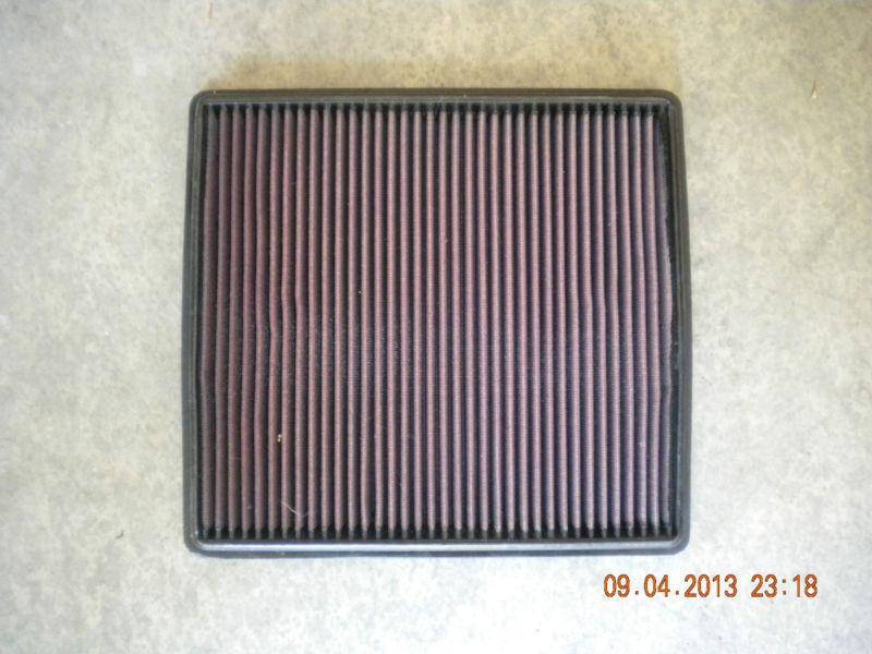 K&n 33-2385 air filter and 99-5000 cleaning kit