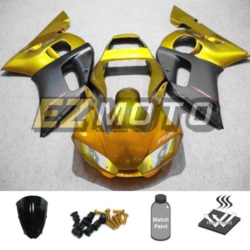 Fairing pack with windscreen bolts for yamaha yzf r6 1998 1999 2000 2001 2002 al