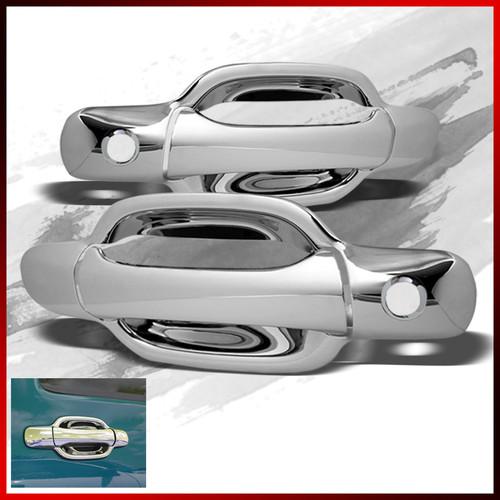 04-12 colorado canyon 2dr chrome door handle cover w/ passenger side keyhole