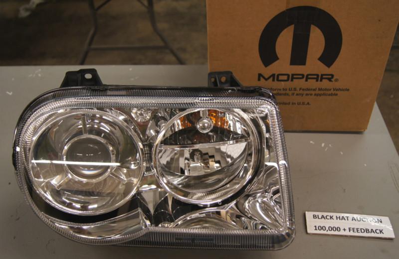 New oem mopar 04805758aj 2005-2010 chrysler 300 rh high intensity headlight