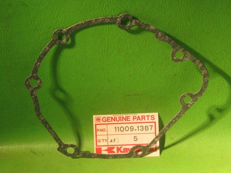 Kawasaki zl900 zx900 zx1000 zg1000 zl1000 lh.case cover gasket oem #11009-1387