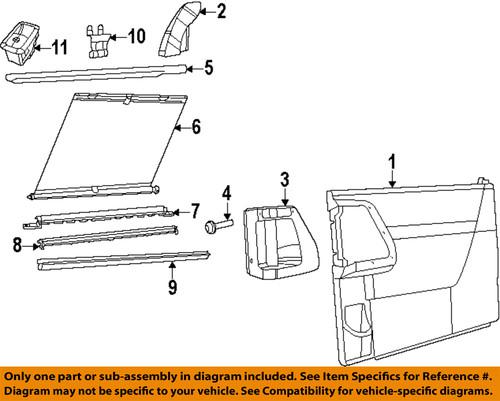 Volkswagen oem 7b0959859d door window switch/switch, power window