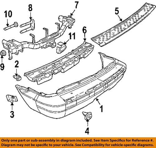 Mopar oem 6507559aa air bag-head air bag u-nut