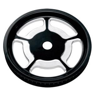 Performance machine rear cush drive cc pulley blk ano h-d flhr/t flhx fltr 09-11