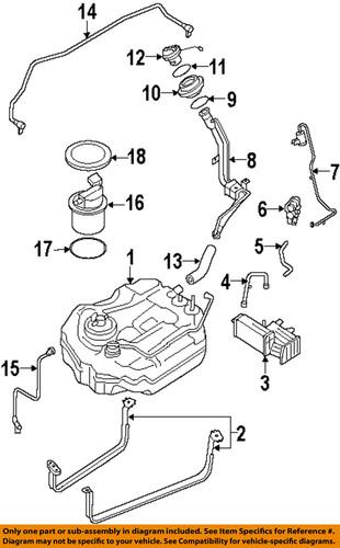 Mazda oem lf6713970c vapor canister