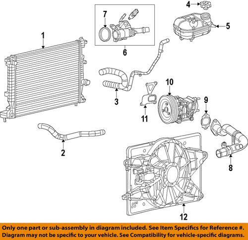 Mopar oem 55111483ac radiator