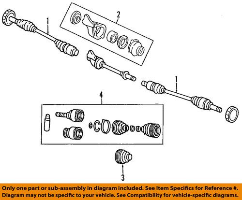 Mazda oem gr072560xr0c cv axle shaft/cv half-shaft