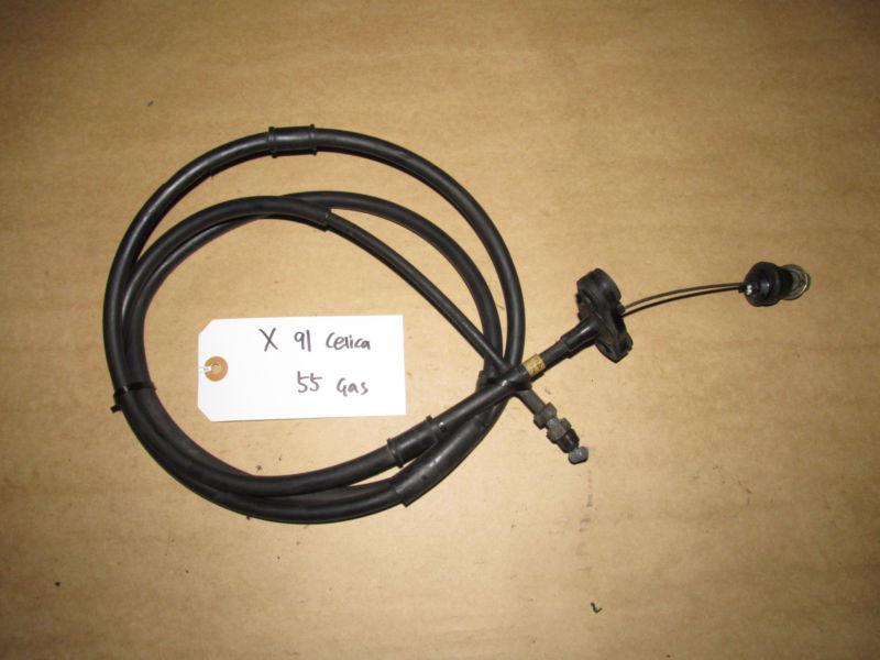 91 90-93 celica st x#55 gas acceleration throttle cable