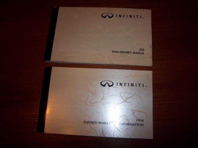 1994 infiniti j30 owners manual