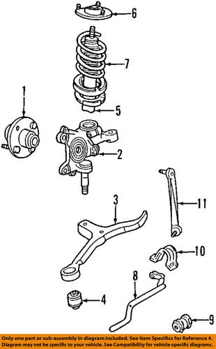 Ford oem 4f1z-5310-ba suspension coil spring/coil spring