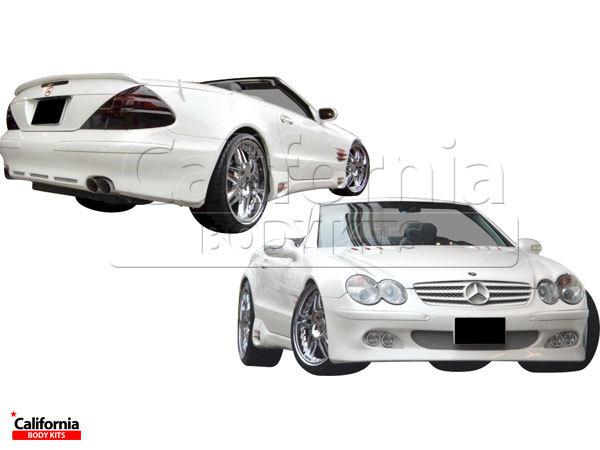 Cbk frp brab body kit 4pc mercedes-benz sl-class r230 03-08 new