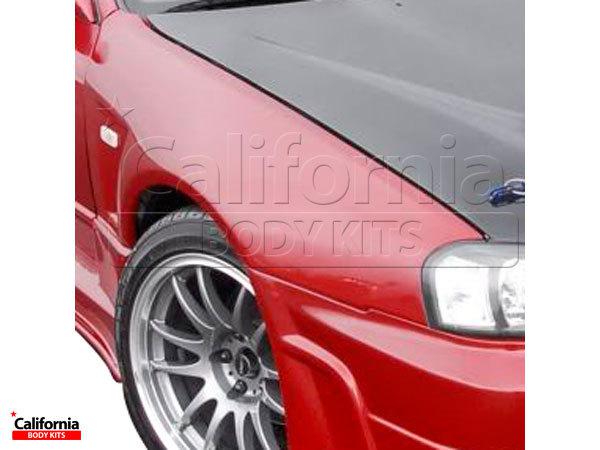 Cbk frp brac r324 wide body fenders (front) 2dr nissan skyline r32 89-94 new in