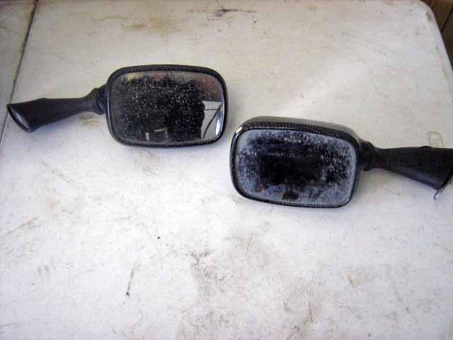  carbon fiber rearview mirrors 1992 suzuki motorcycle