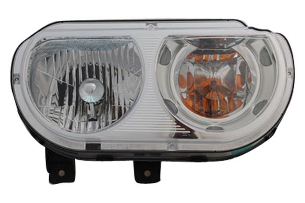 Tyc 20-9147-00 - 2012 dodge challenger right replacement headlight assembly