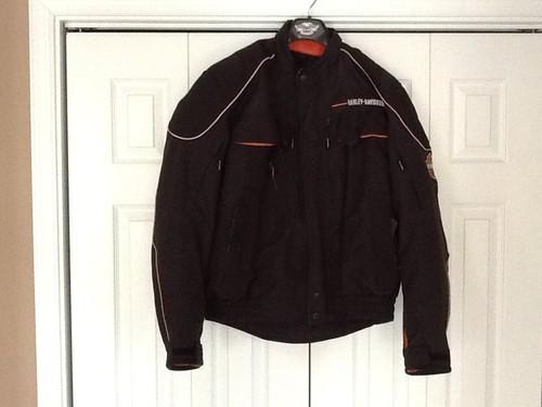 Harley davidson riding jacket large nice! great price!