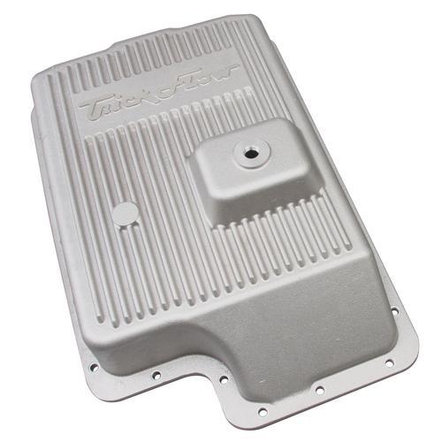 Trick flow aluminum transmission pan ford e4od deep +3 qt 1011