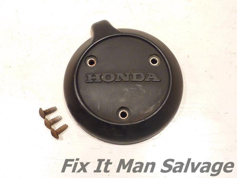 83 honda atc 200 engine rh crankcase protector oem right side case plastic cover