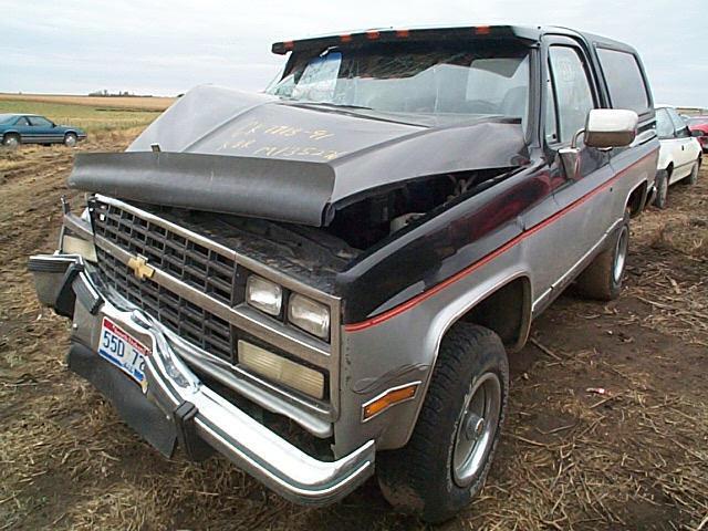 1991 chevy blazer floor center console gray 77706