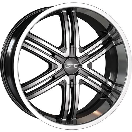 22x9.5 matte black dip hack wheels 6x135 6x5.5 +30 ford expedition f-150