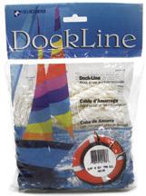 Unicord twisted nylon dock line - navy blue - 1/2" x 25' 403073