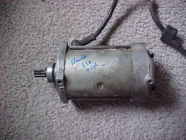 Honda 650 starter motor