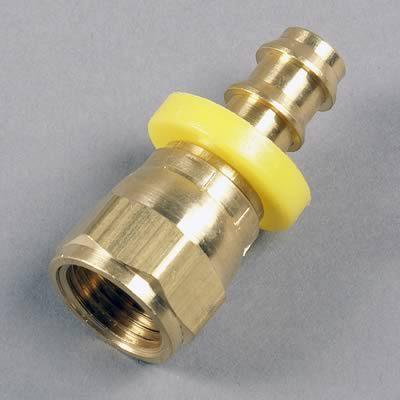 Howe racing rd11689 hose end straight 5/8-18" 45 deg jic swivel brass each