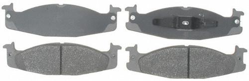 Acdelco advantage 14d632mx brake pad or shoe, front-organic brake pad